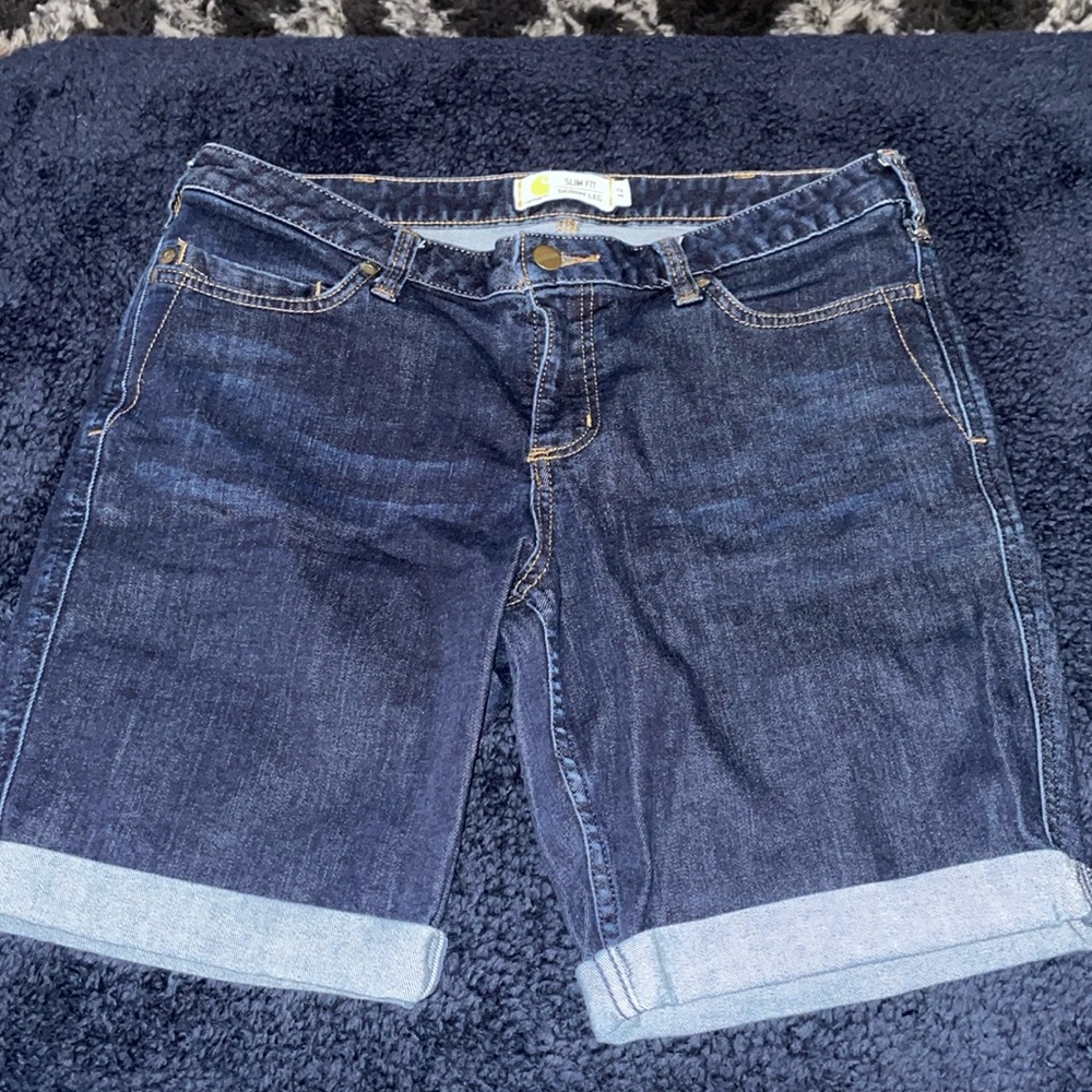 Carhartt slim fit skinny leg shorts size 12